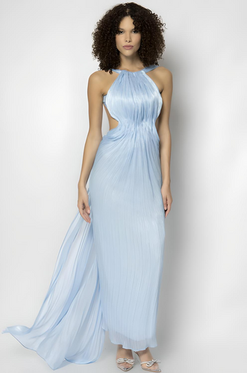 Elegant Evening Satin Slip Dress in Multiple Colors