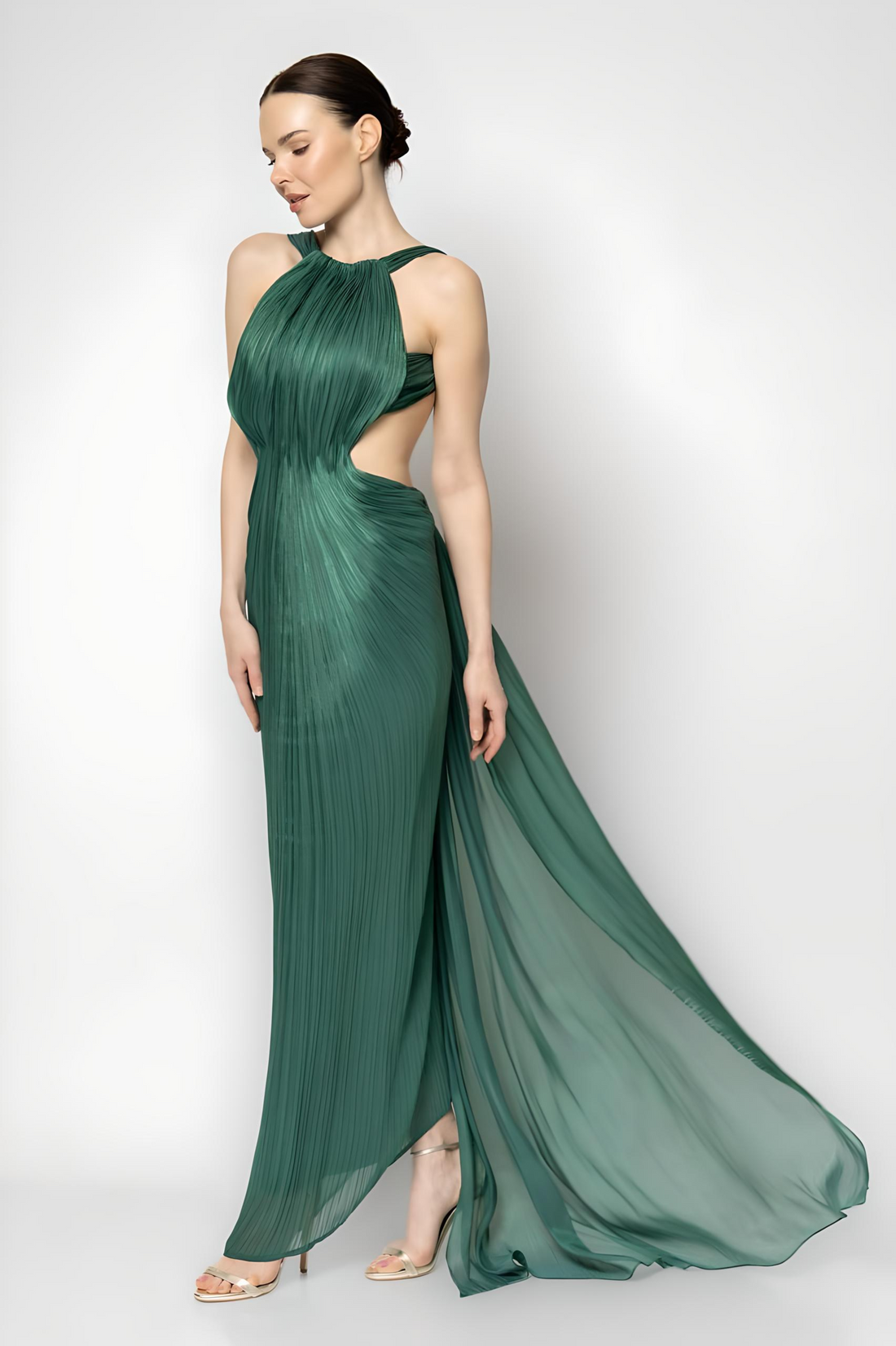 Elegant Evening Satin Slip Dress in Multiple Colors (Copy) - JAS AND SUE