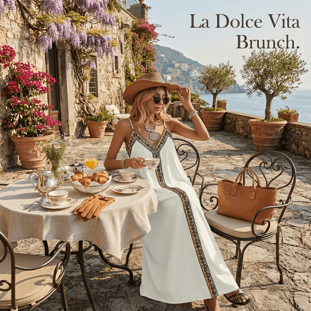 La Dolce Vita Maxi Dress - JAS AND SUE