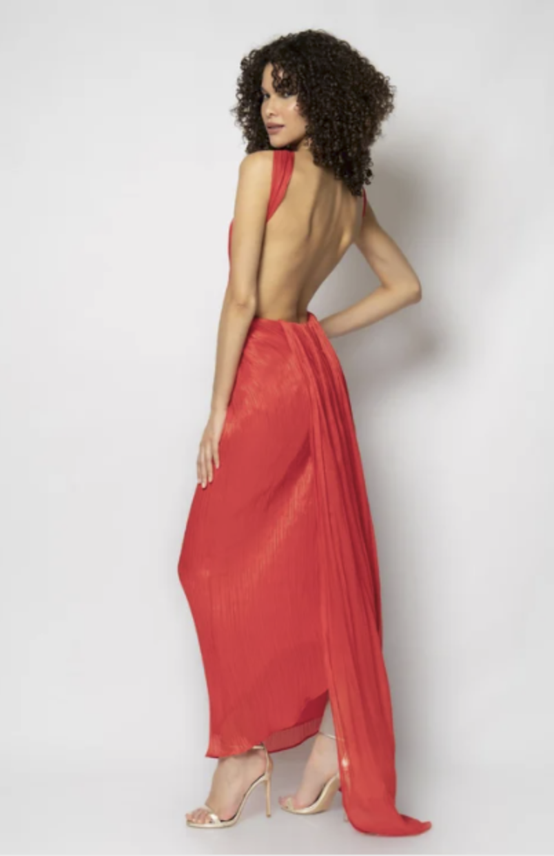 Elegant Evening Satin Slip Dress in Multiple Colors