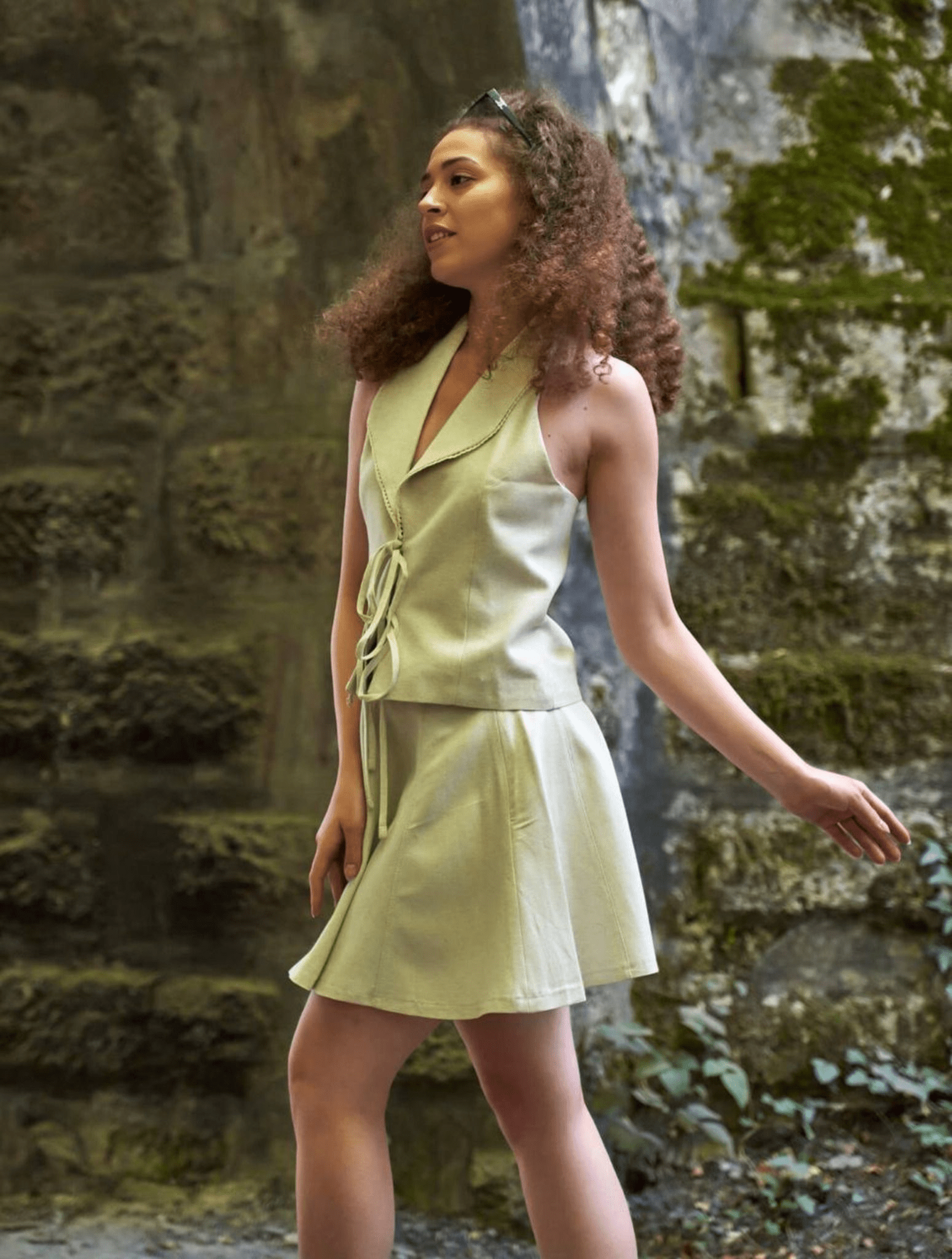 The Camille™ A-Line Mini Skirt - JAS AND SUE