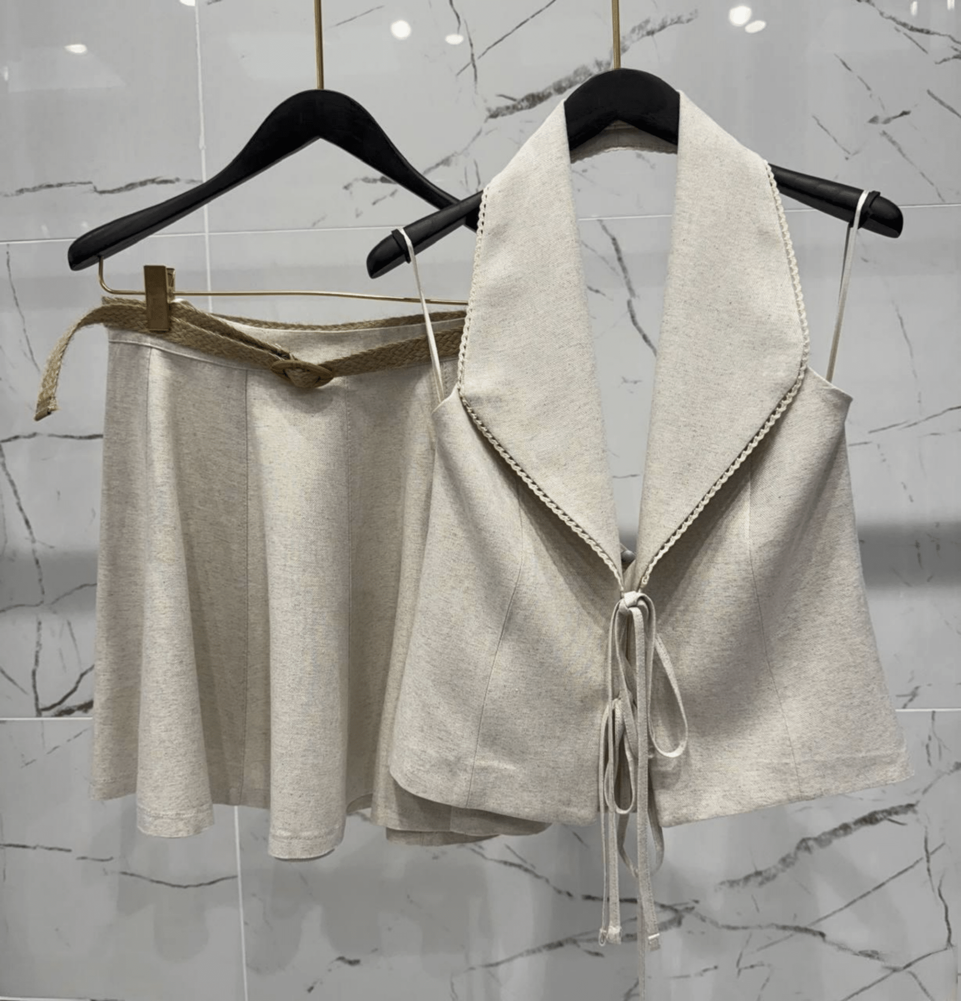 The Camille™ A-Line Mini Skirt - JAS AND SUE