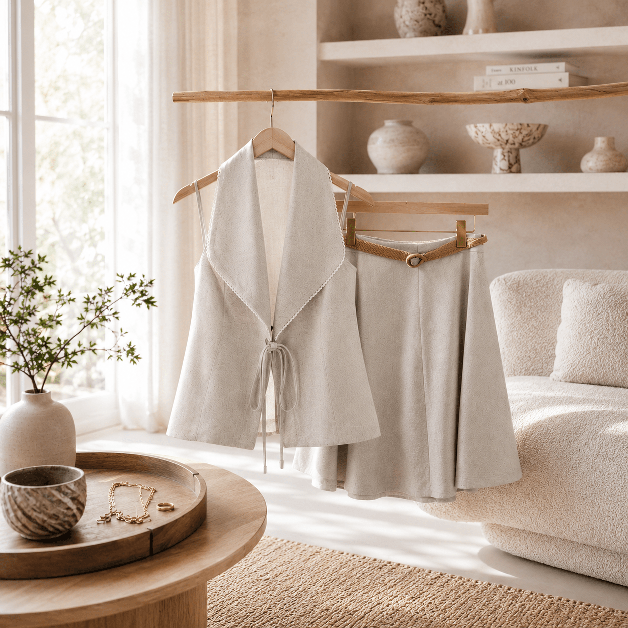 The Camille™ A-Line Mini Skirt - JAS AND SUE