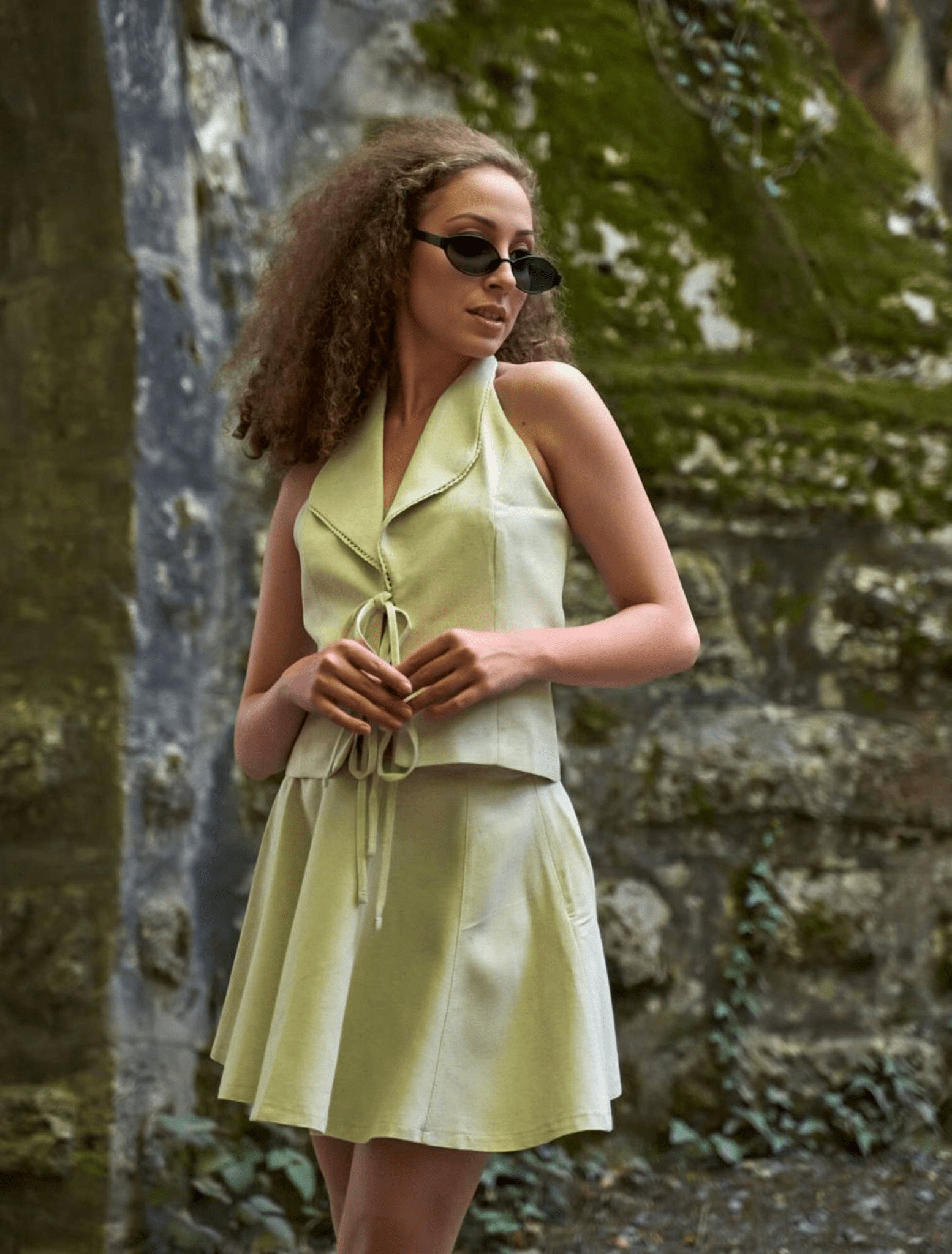 The Camille™ A-Line Mini Skirt - JAS AND SUE