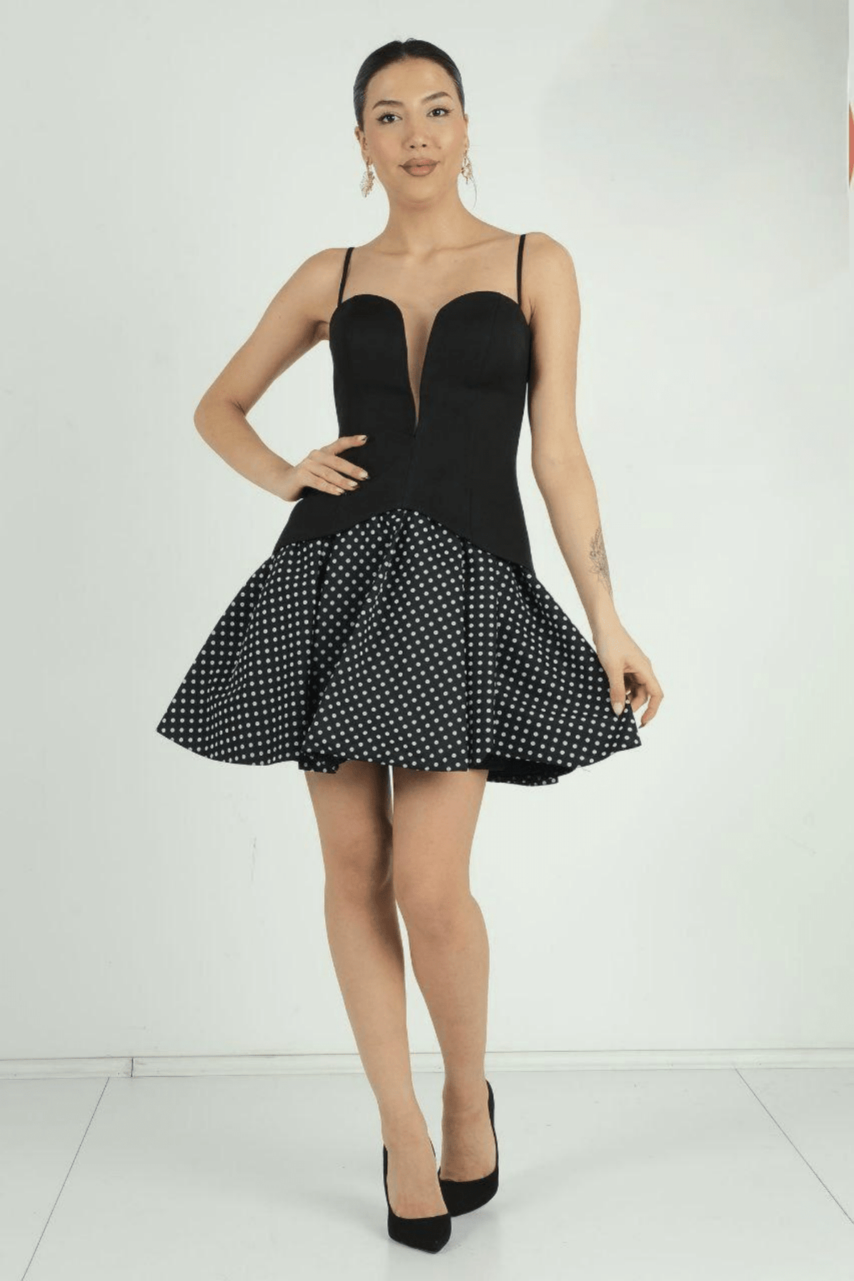 The Noire Étoile Cocktail Dress - JAS AND SUE