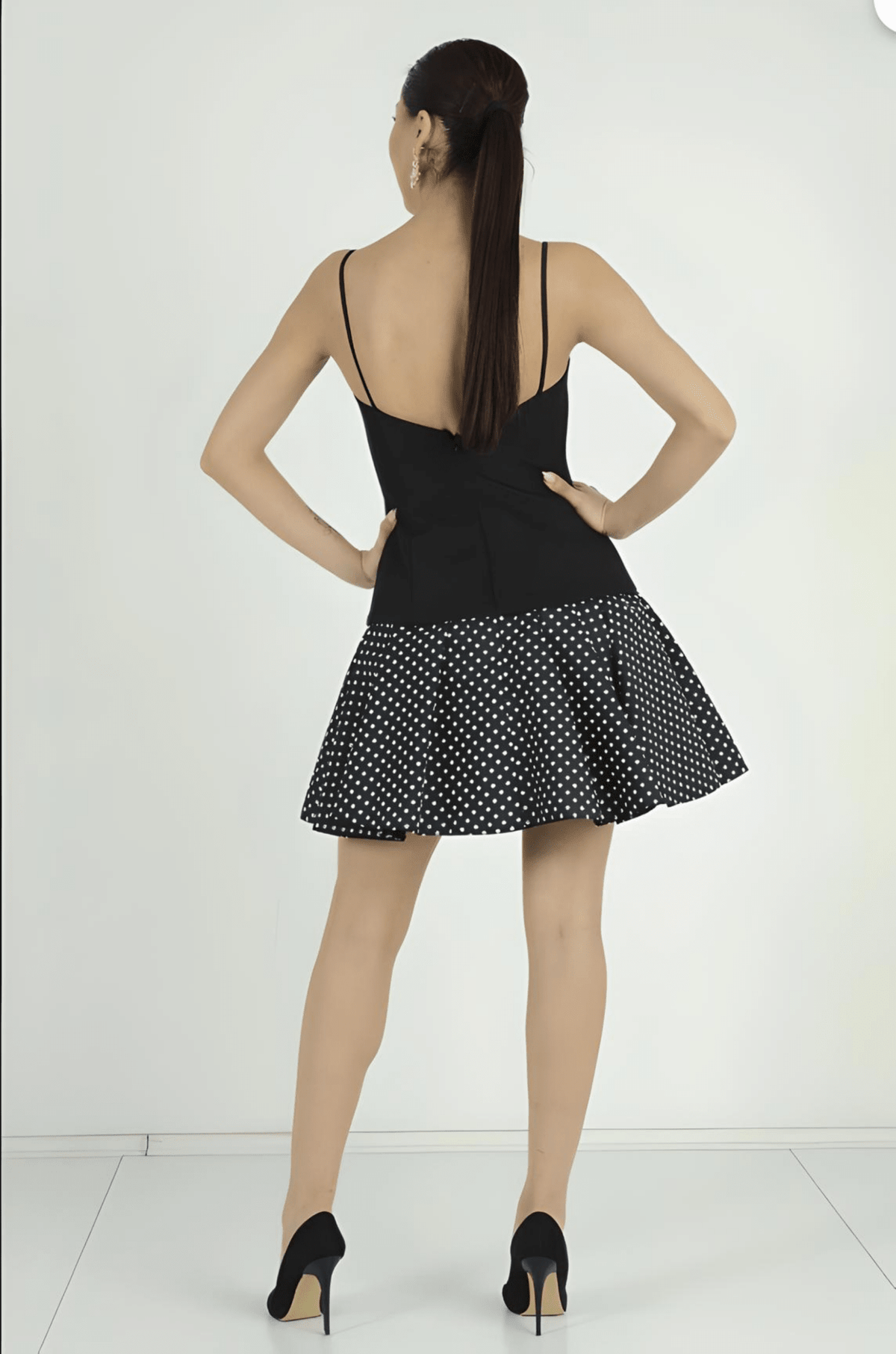 The Noire Étoile Cocktail Dress - JAS AND SUE