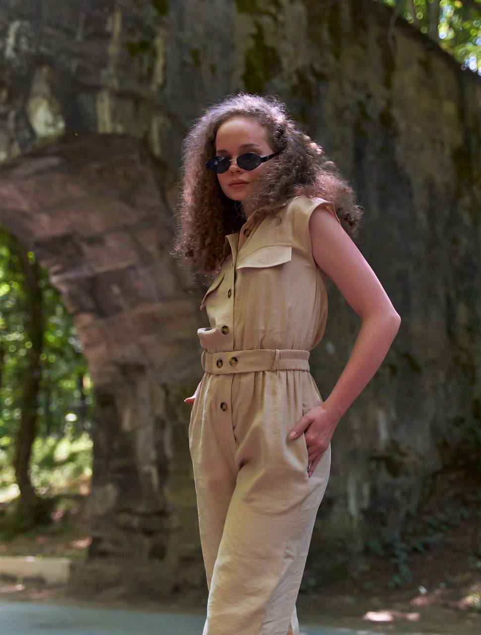 The Sloane™ Utility Jumpsuit – Effortless Everyday Elegance - JAS AND SUE