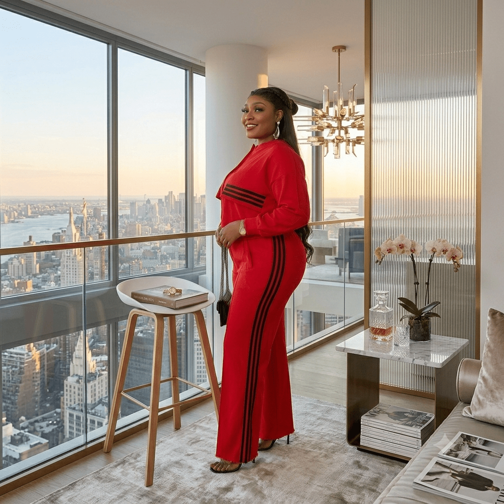 The Valentina™ Power Suit – Tailored Two-Piece Elegance - JAS AND SUE