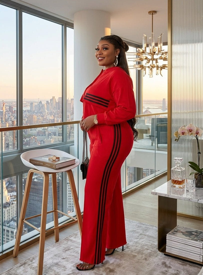 The Valentina™ Power Suit – Tailored Two-Piece Elegance - JAS AND SUE