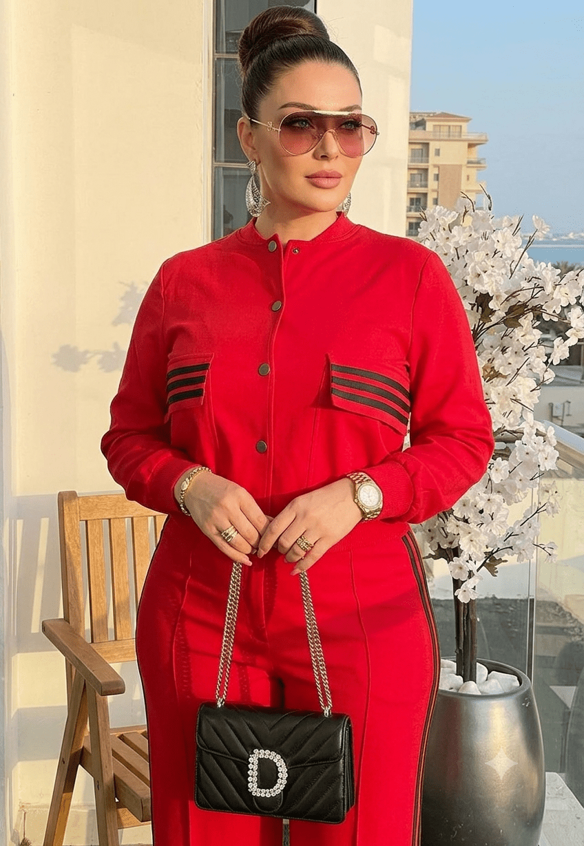 The Valentina™ Power Suit – Tailored Two-Piece Elegance - JAS AND SUE
