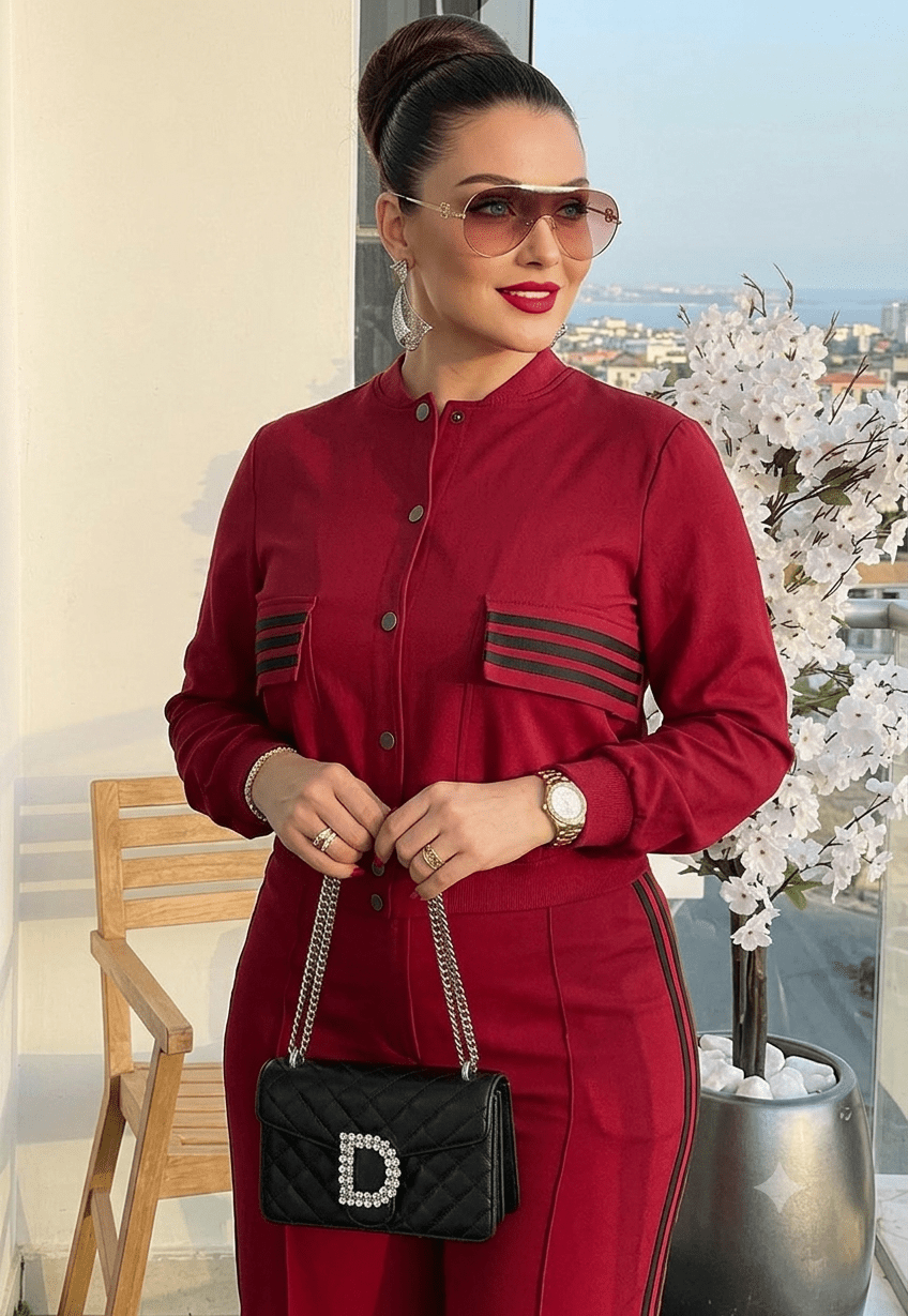 The Valentina™ Power Suit – Tailored Two-Piece Elegance - JAS AND SUE